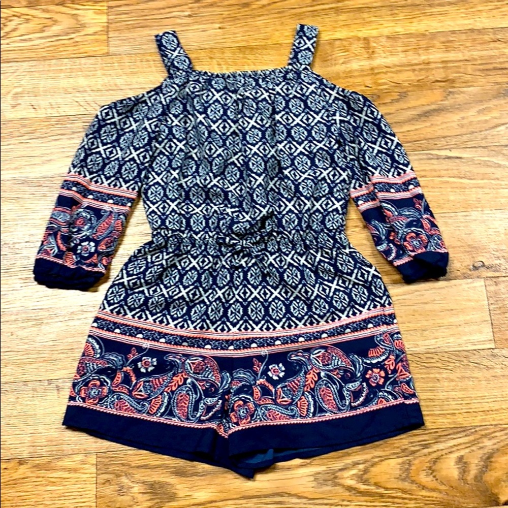Cold Shoulder Romper